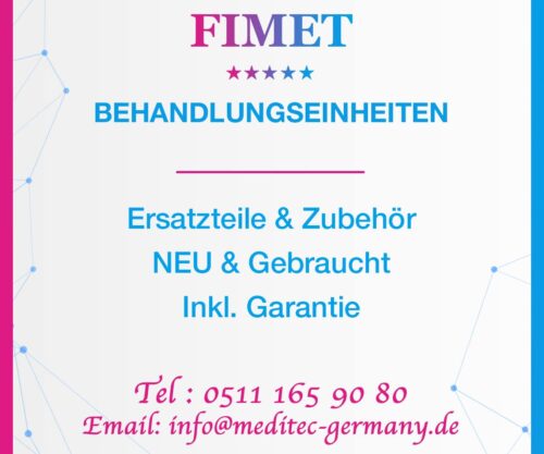 Ersatzteile Fimet Behandlungseinheiten
