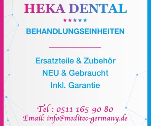 Ersatzteile HEKA DENTAL Behandlungseinheiten