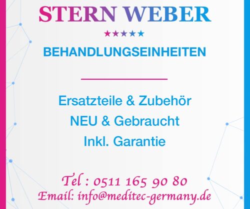 Ersatzteile STERN WEBER Behandlungseinheiten
