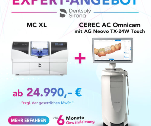 Sirona CEREC AC Omnicam mit MC XL Schleifeinheit