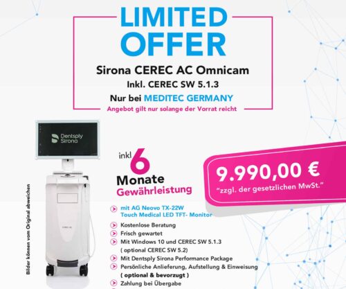 Sirona CEREC AC Omnicam „LIMITED OFFER“